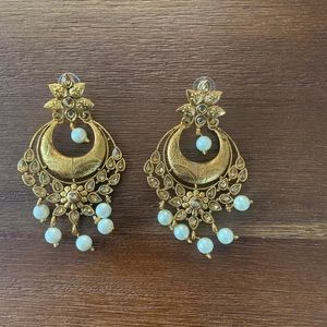 NEW antique gold earrings
